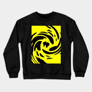 Tiger Abstract Psychedelic Print Crewneck Sweatshirt